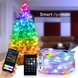 Смарт гірлянда USB, Bluetooth, пульт ДУ, 20 метрів, RGB 0024 фото 1