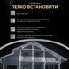 Бахрома вулична 1500 LED 50 метрів від мережі, Холодний білий 50MWW фото 4