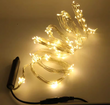 Конский хвост USB, 300 LED, 8 режимов, пульт ДУ, 10 нитей, 3 метра, Теплый Белый 0046 фото
