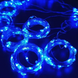 Штора роса USB, 3х2 метра, 200 LED, Синий 0093 фото 2