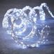 Конский хвост USB, 400 LED, 8 режимов, пульт ДУ, 20 нитей, 2 метра, Холодный белый 0045 фото 1