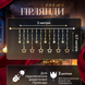 Звездопад, 144 LED, от сети, 8 режимов, Синий 0036 фото 2